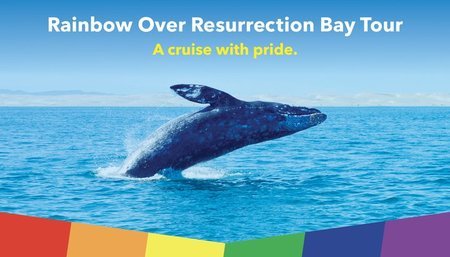 Rainbow Over Resurrection Bay Tour - A Cruise with Pride, Seward, Alaska, United States