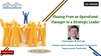 Moving From an Operational Manager to a Strategic Leader