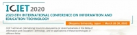 2020 8th International Conference on Information and Education Technology (ICIET 2020)