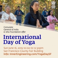 International Day of Yoga in San Francisco on Sunday, June 16, 2019 - FREE