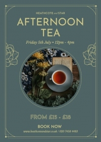 Afternoon Tea at the Heathcote and Star