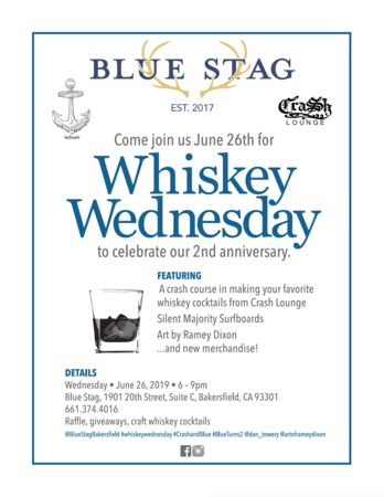 Whiskey Wednesday Crash Course in Making Whiskey Cocktails, Bakersfield, California, United States