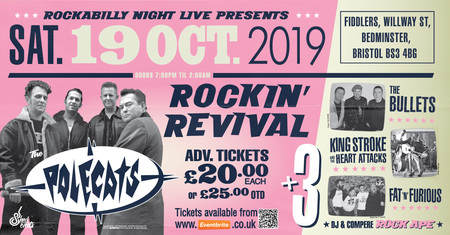 The Rockin' Revival - Polecats plus 3, Bristol, England, United Kingdom