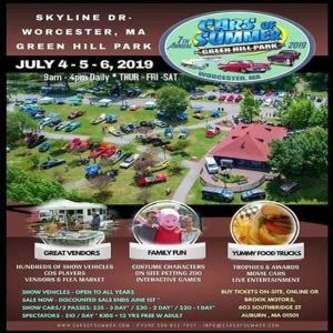 Cars of Summer Car Show and Family Fun Event, Worcester, Massachusetts, United States