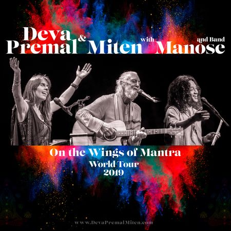 Deva Premal and Miten with Manose and band 2019, London, United Kingdom
