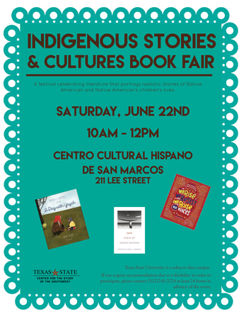 Indigenous Stories and Cultures Book Fair, San Marcos, Texas, United States