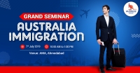 Free seminar on Australia Immigration at AMA, Ahmedabad