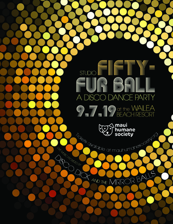 Maui Humane Society Studio Fifty Fur Ball - A Disco Dance Party, Wailea-Makena, Hawaii, United States