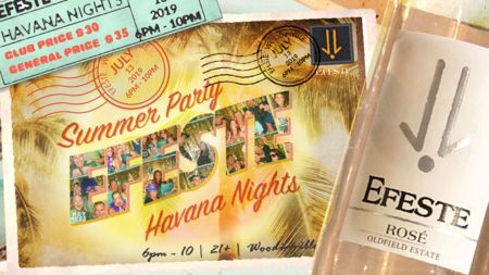 EFESTE Summer Party 2019: Havana Nights at EFESTE Woodinville July 13th, Woodinville, Washington, United States