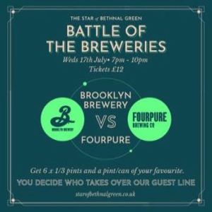 Brooklyn Brewery vs Fourpure, London, United Kingdom