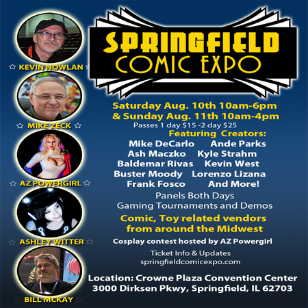 Springfield Comic Expo, Springfield, Illinois, United States