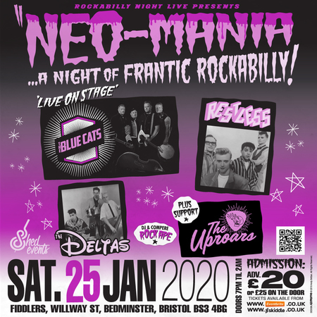 Neo-Mania - A Night of Frantic Rockabilly, Bristol, England, United Kingdom