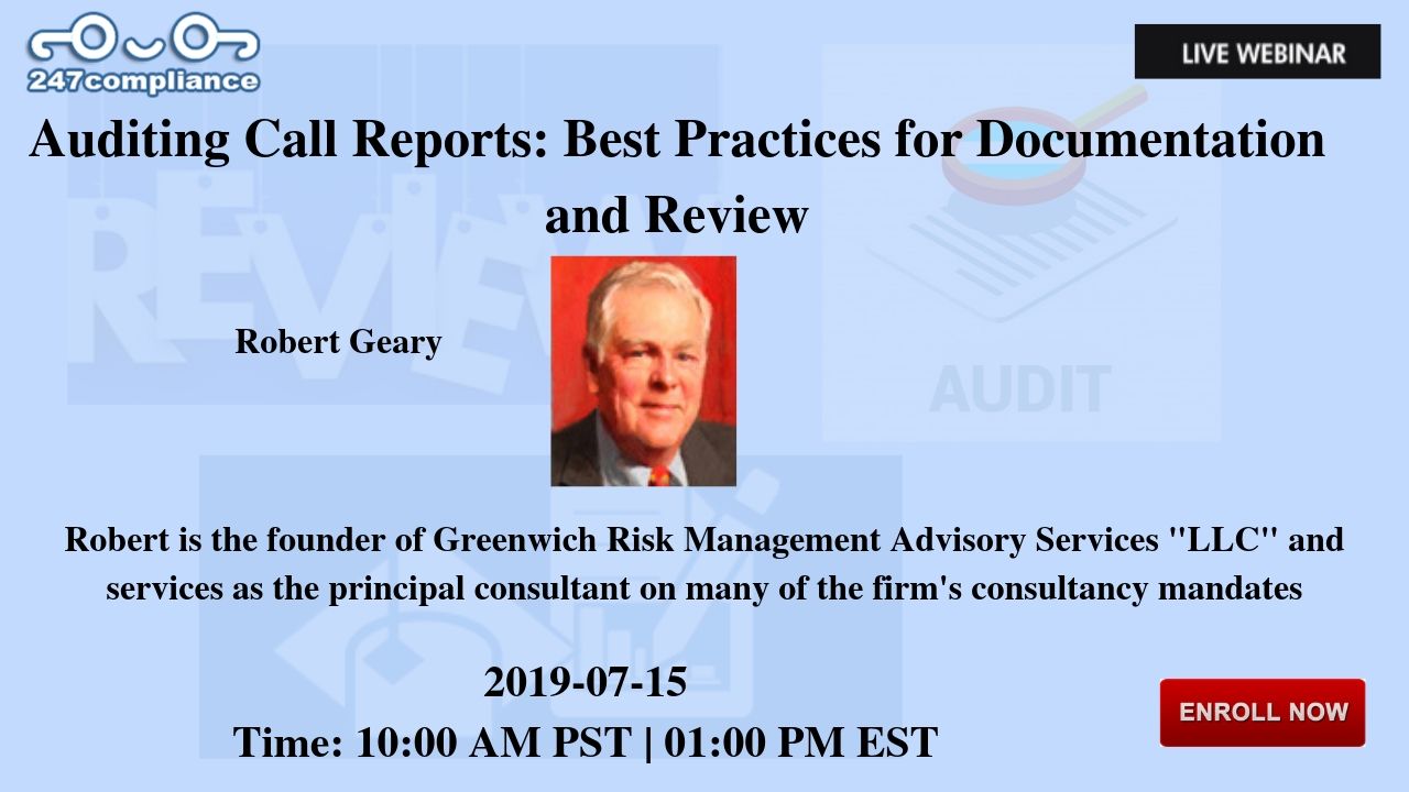 Auditing Call Reports: Best Practices for Documentation and Review, Newark, Delaware, United States
