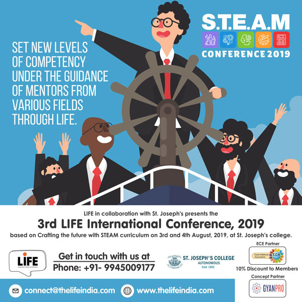 3rd Life International Conference - S.T.E.A.M, Bangalore, Karnataka, India
