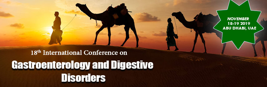 18th International Conference on Gastroenterology and Digestive Disorders, Abu Dhabi, United Arab Emirates