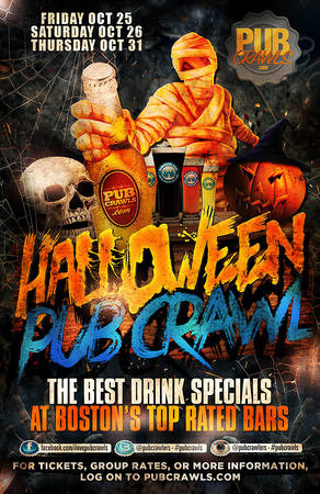 Boston Halloween Weekend Pub Crawl (Faneuil Hall) - October 2019, Suffolk, Massachusetts, United States