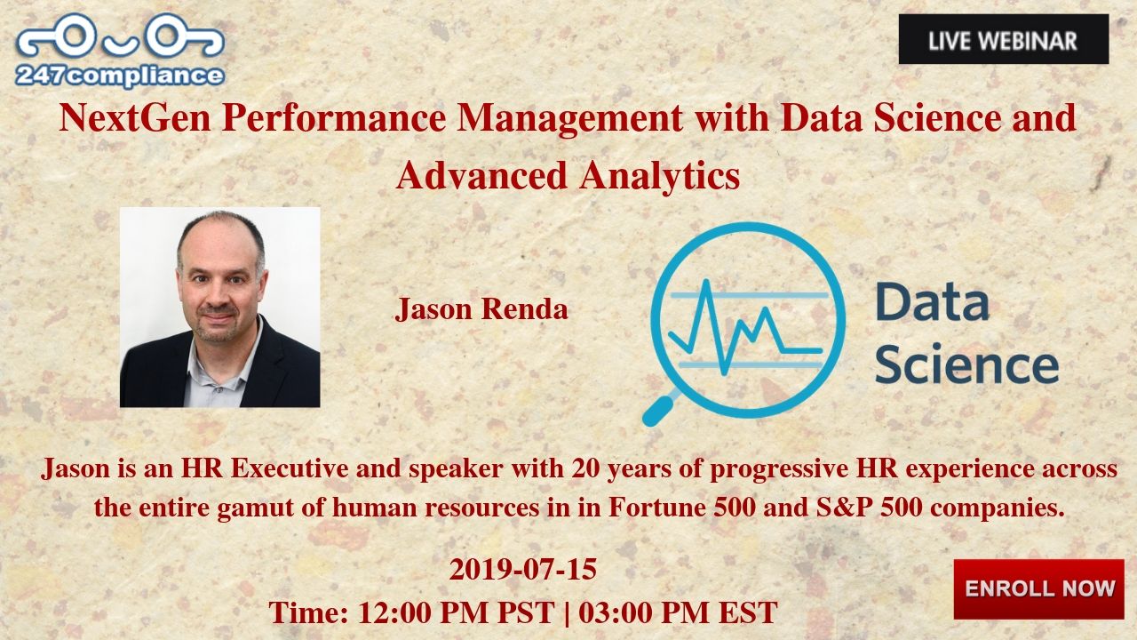 NextGen Performance Management with Data Science and Advanced Analytics, Newark, Delaware, United States