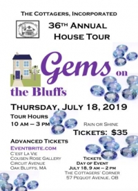 "Gems On The Bluffs" , The Cottagers, Inc. 36th Annual House Tour