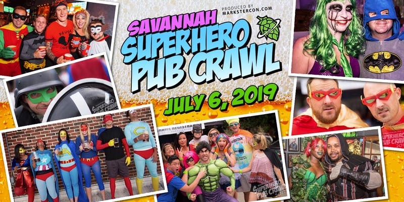SuperHero Pub Crawl (Savannah, GA), Savannah, Georgia, United States