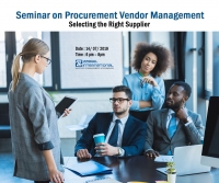 Free Seminar on Procurement Vendor Management -Selecting the Right Supplier
