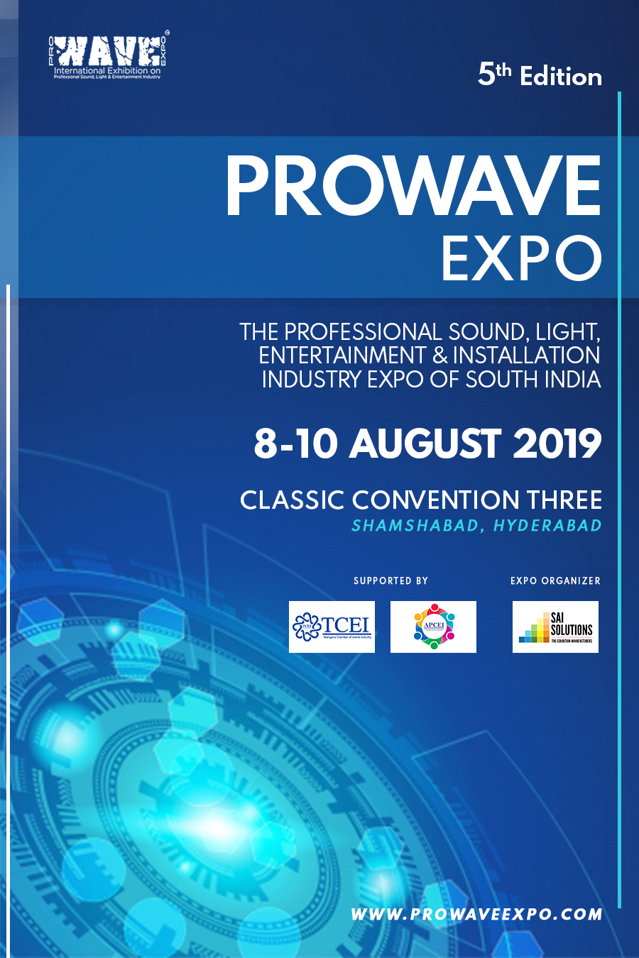 Pro WAVE Expo, Hyderabad, Telangana, India
