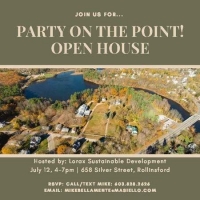 7/12 - Party on the Point! Unveiling of river-front high-performance homes