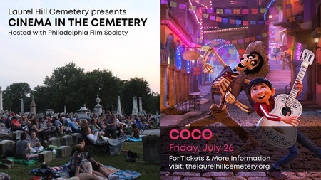 Cinema in the Cemetery: Coco, Philadelphia, Pennsylvania, United States