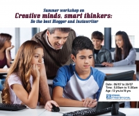 Summer workshop on Creative Minds, Smart Thinkers