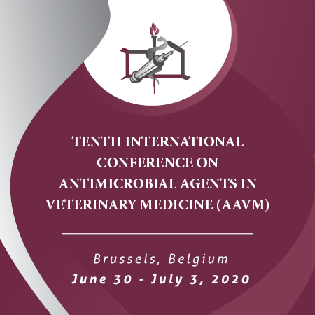 10th International Conference on Antimicrobial Agents in VeterinaryMedicine, Brussels, Bruxelles-Capitale, Belgium