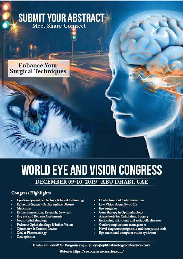 World Eye and Vision Congress, Abu Dhabi, UAE,Abu Dhabi,United Arab Emirates