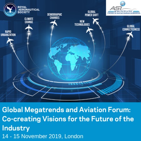 Global Megatrends and Aviation Forum, London, 14-15 November 2019, London, England, United Kingdom