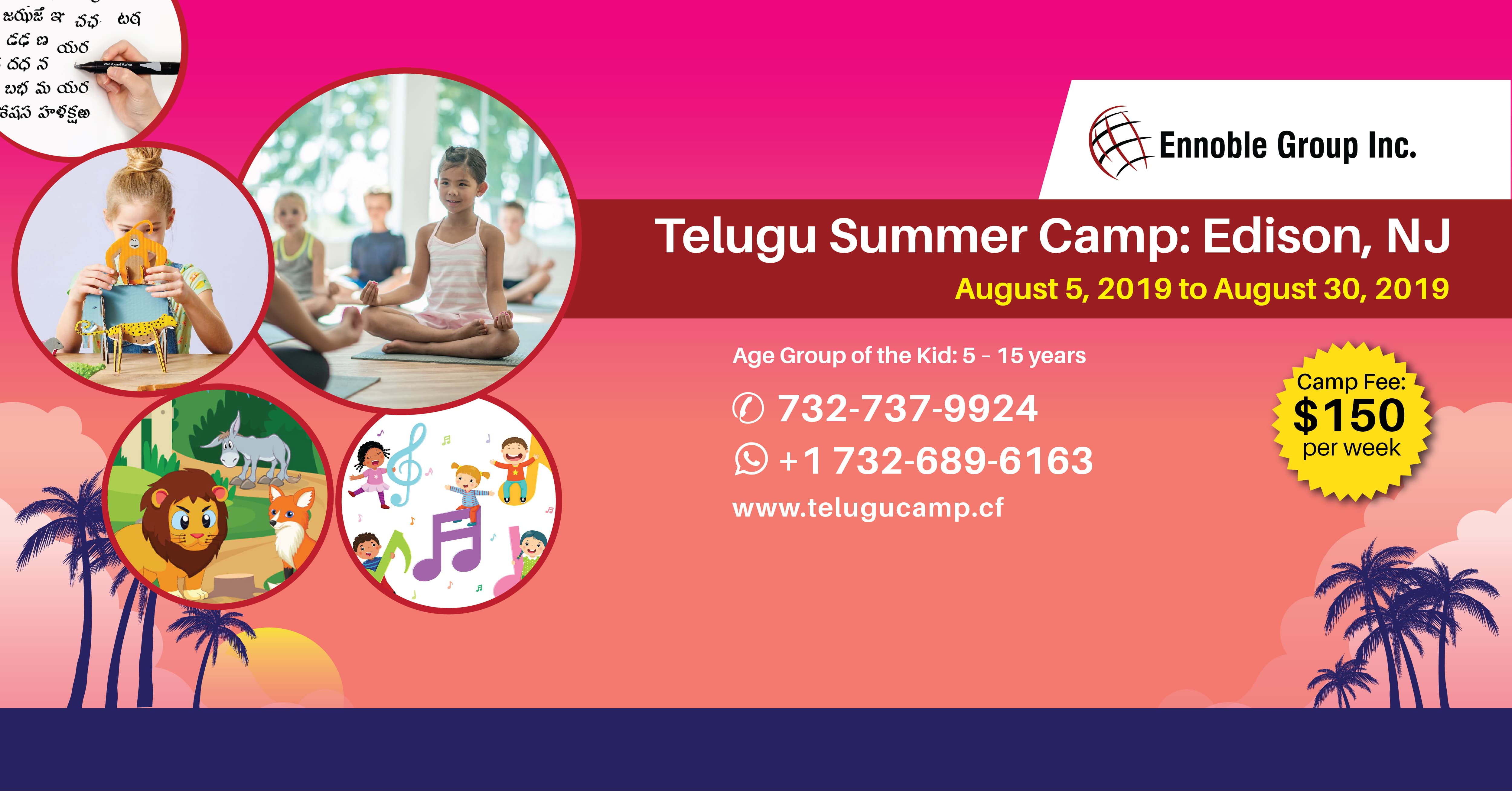 Telugu Summer Camp, Middlesex, New Jersey, United States