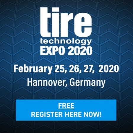 Tire Technology Expo 2020 - Hannover, Germany - February 25, 26, 27, Hannover, Germany