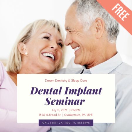 The Miracle of Dental Implants - Free Seminar, Quakertown, Pennsylvania, United States