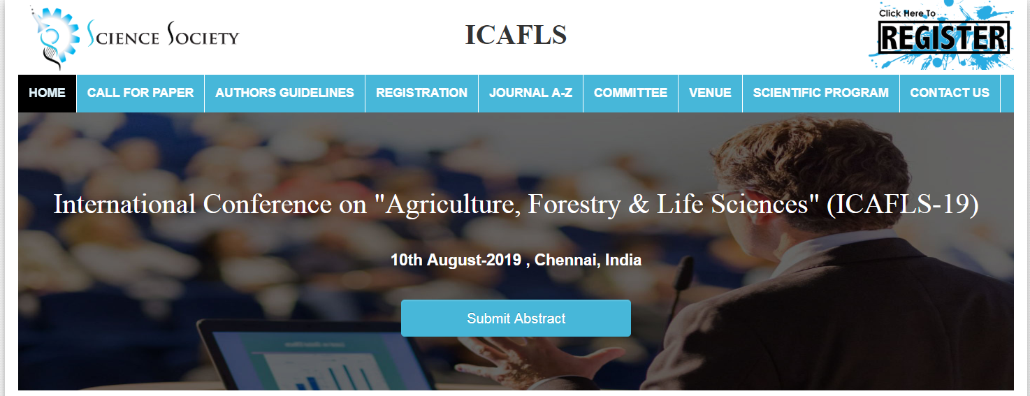 International Conference on "Agriculture, Forestry & Life Sciences