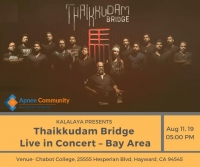 Thaikkudam Bridge Live in Concert – Bay Area