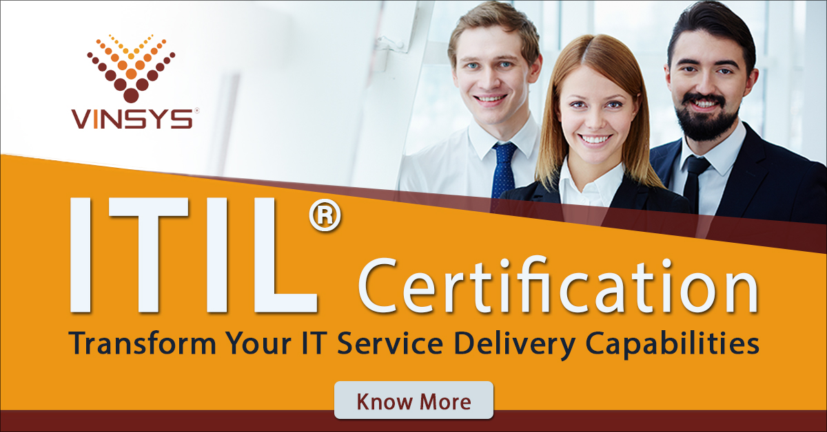 ITIL Certification Training Course in Pune |ITIL Foundation Course | Vinsys, Pune, Maharashtra, India