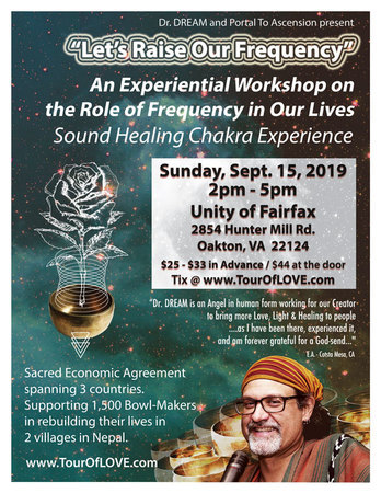 Let's Raise Our Frequency - An Experiential Workshop in Fairfax, VA, Oakton, Virginia, United States