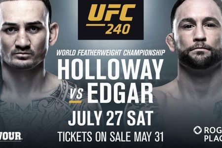 UFC 240 HOLLOWAY V EDGAR and CYBORG V SPENCER, Austin, Texas, United States
