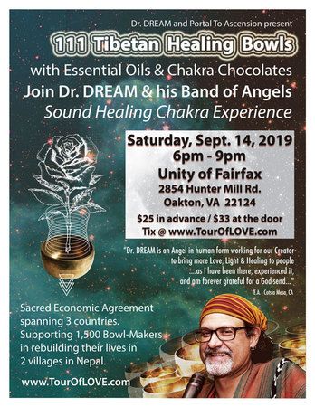 111 Tibetan Healing Bowls, Essential Oils & Chocolate in Fairfax, VA, Oakton, Virginia, United States