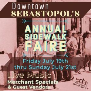 Sebastopol 58th Annual Sidewalk Faire, Sebastopol, California, United States