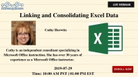 Linking and Consolidating Excel Data