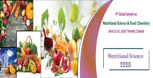 4th Global Summit on Nutritional Science & Food Chemistry, Peterborough, Ontario, Canada