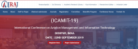 International Conference on Aviation Management and Information Technology (ICAMIT-19)