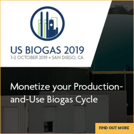 US Biogas 2019 - San Diego, October 1-2, San Diego, California, United States
