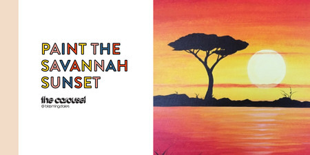 Paint the Savanna Sunset, New York, United States