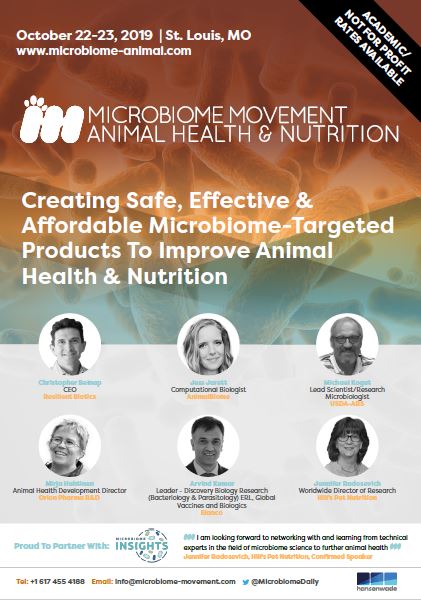 2nd Microbiome Movement - Animal Health and Nutrition Summit, St. Louis, Missouri, United States