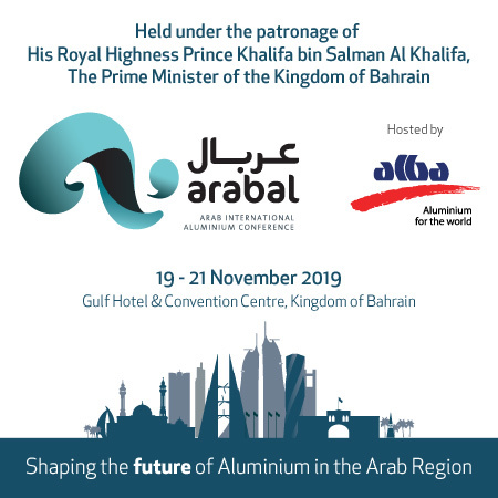 The Arab International Aluminium Conference and Exhibition (ARABAL) 2019, Manama, Bahrain