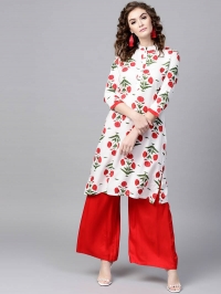 Super Discount Offer on Printed Kurtis Online At Mirraw