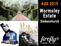 Exclusive evening in The Walled Garden of the Wormsley Estate. August 2019